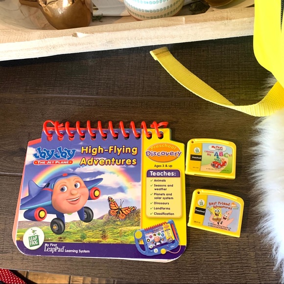 My First Leap Frog 7 Books/8 Cartridges w/Backpack - Picture 8 of 8